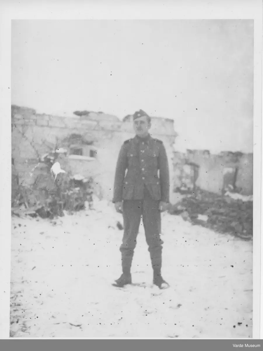 Soldater fra Wehrmacht.
Sør-Varanger - Petsjenga (Petsamo) (?) 1944
