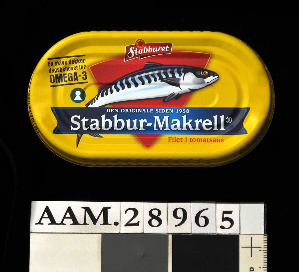 Tegning av makrell.