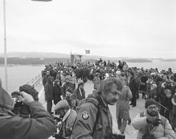 Mjøsbrua, E6, offisiell åpning ved Kronprins Harald 16.11.19