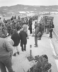 Mjøsbrua, E6, offisiell åpning ved Kronprins Harald 16.11.19