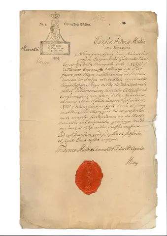 Søt sunnhet med bismak i 1805