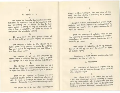 Smittevern i rødt og blått