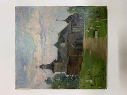 Silleruds kyrka [Målning]