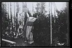 Kila hembygdsförenings årsfest på hembygdsgården den 1 juli 1934 i Kila.