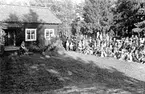 Kila hembygdsförenings årsfest på hembygdsgården den 1 juli 1934 i Kila.