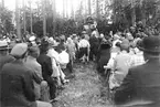 Kila hembygdsförenings 10-års fest på hembygdsgården i Kila.