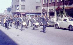 Musikkåren, A 6, på Barnarpsgatan.