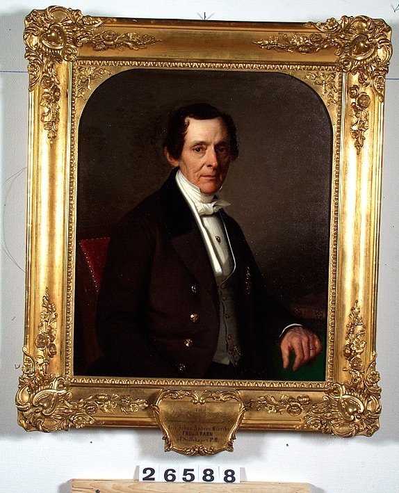 Porträtt av Borgmästare Johan Anders Biörck [Målning]