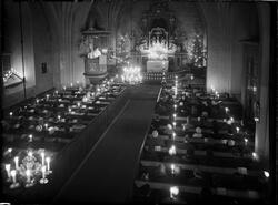 Julotta i Börstils kyrka, Uppland