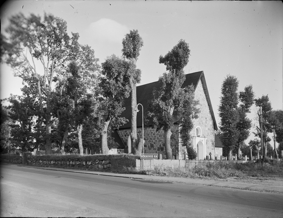 Hökhuvuds kyrka, Uppland 1966