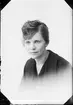 Ebba Svensson från Östhammar, Uppland 1921