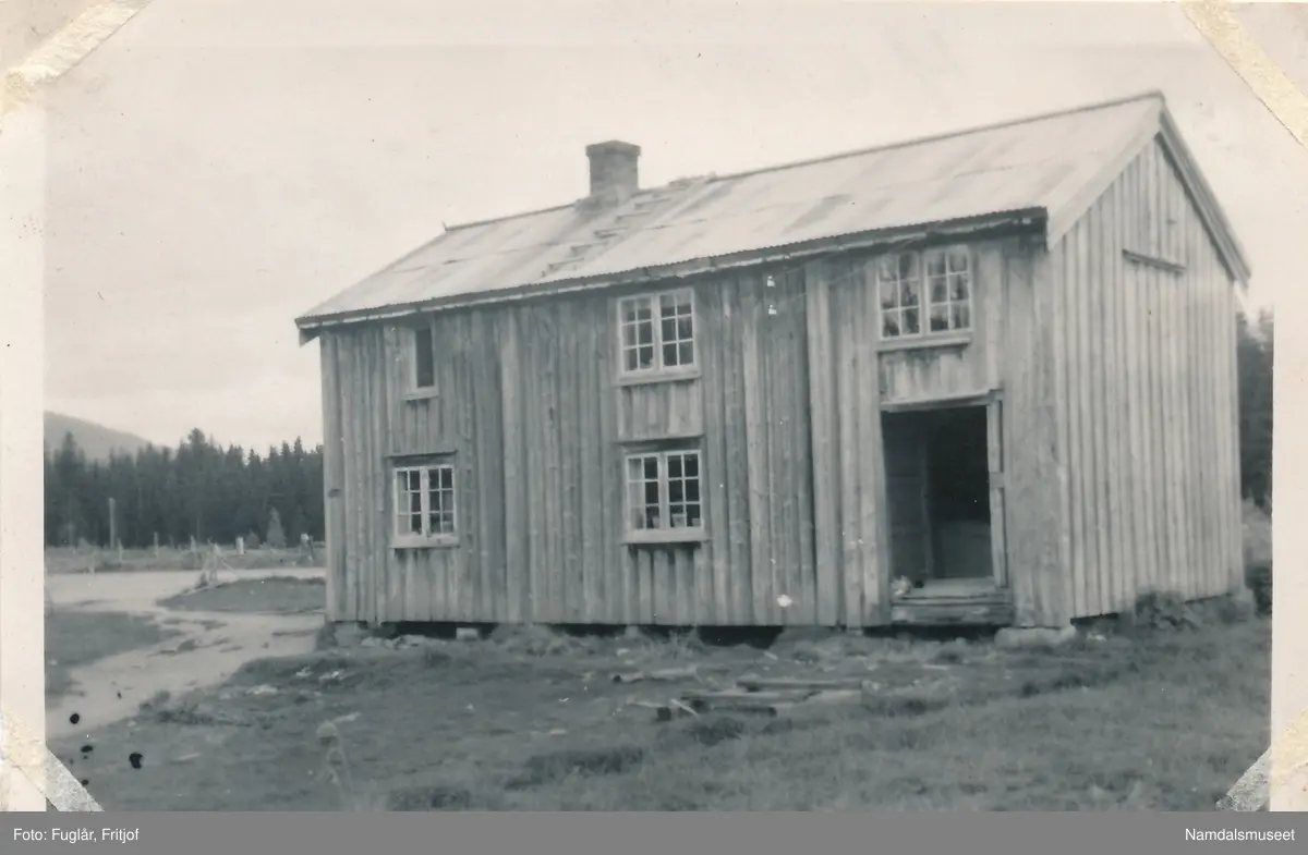 Hus oppført i 1858 på Fuglårmoen i Hunnsmoen