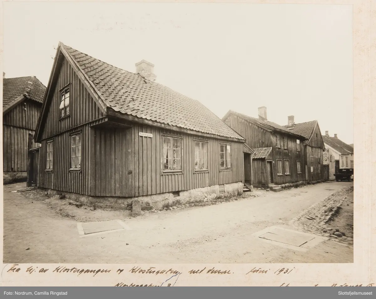 Hus, Klostergaten3, ved hjørnet av Klostergangen og Klostergaten Tønsberg