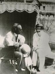 Herwarth och Nell. Juli 1916.