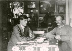 Kokoschka och H.Essig.