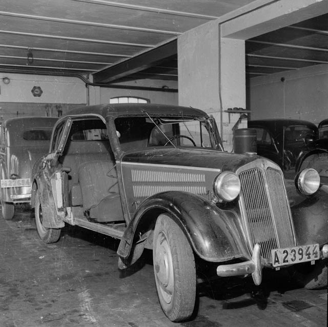 Kvaddad bil, DKW, hos Bilkompaniet