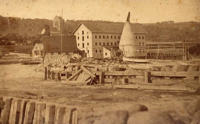 AB Carl Engström. Magasin och torkria i Båstad