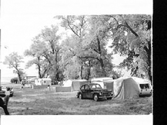 Camping i Barsebäcks Saltsjöbad.