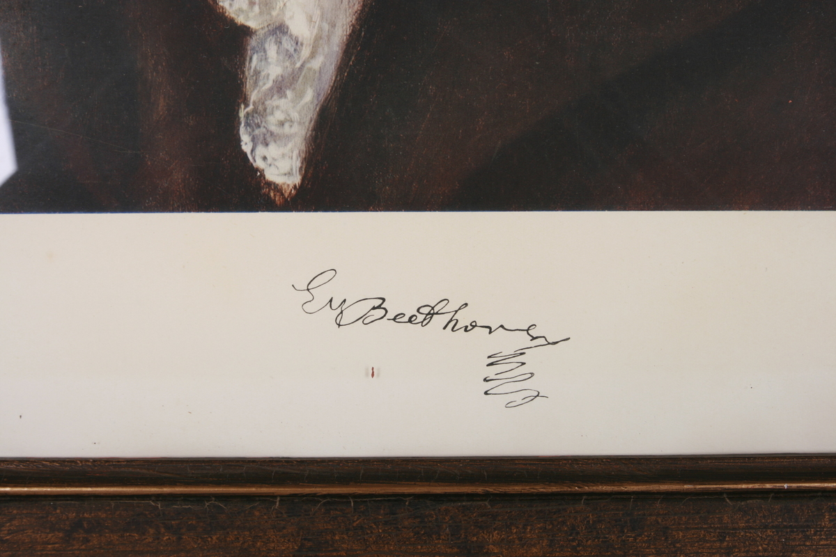 Portrett av Beethoven.