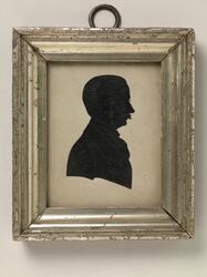 Portrett av J. G. Wilhelm Næser [silhuett]