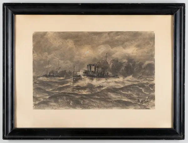 Torpedbåten Pollux till havs