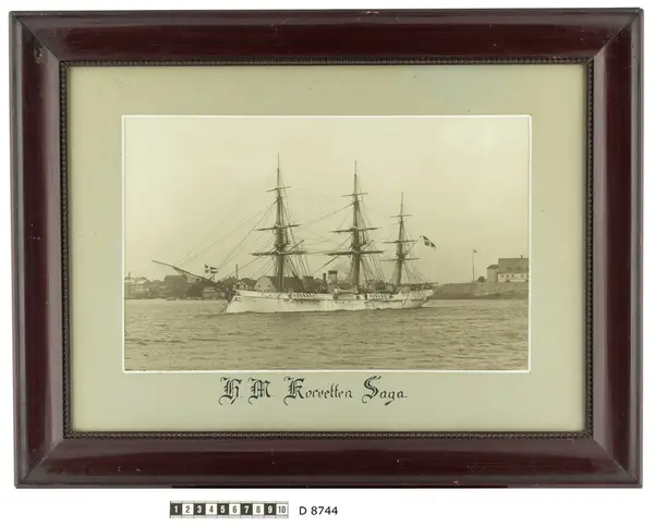 Korvetten Saga till ankars