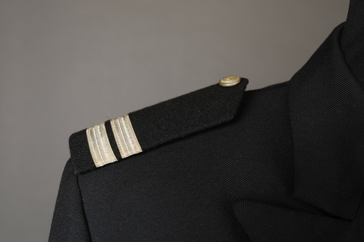 Uniform, stuert. Den norske Amerikalinje (NAL). Jakke og bukse.