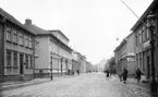 Östra Storgatan i Jönköping österut mot Vedtorget.