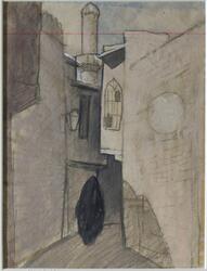 Kermanshah, gatubild [Akvarell]