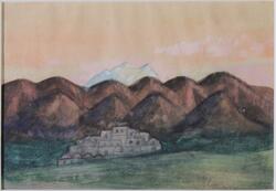 Persisk bergskeja [Akvarell]