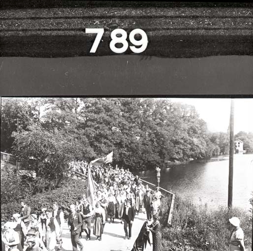 Folktåget till Bygdestämman 1933, Vallby friluftsmuseum i Västerås.