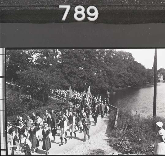 Folktåget till Bygdestämman 1933, Vallby friluftsmuseum i Västerås.