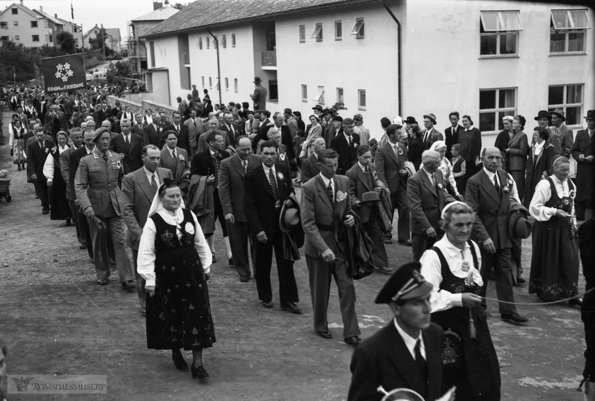 BL_Landsmøte 3/4 filmer., "Bondelagets landsmøte 1954".