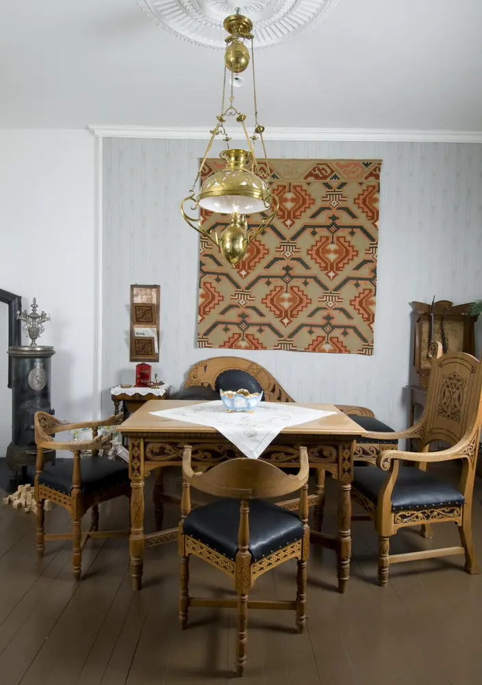 Dagligstua til familien Ødegaard