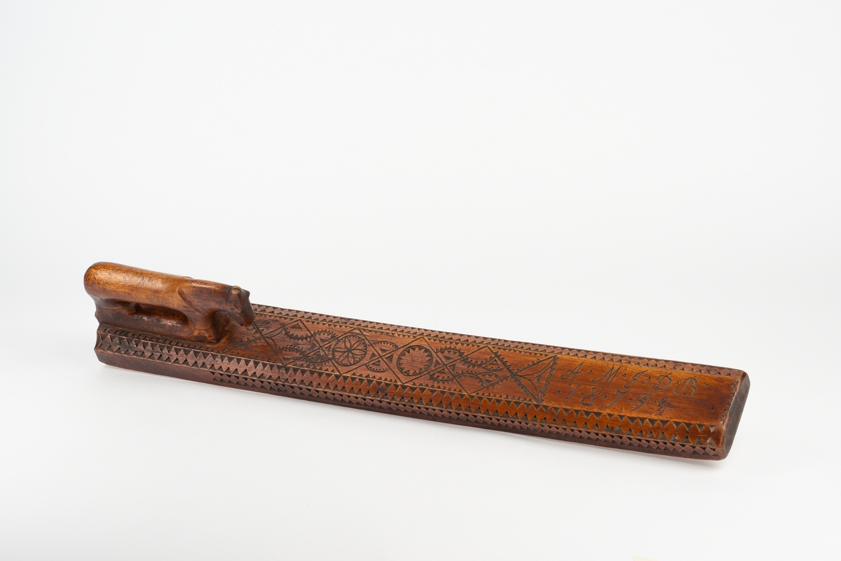 Karveskurd, sikksakk-bord