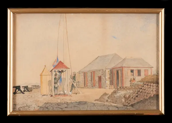 Batteriet Gustav III på S:t Barthelemy