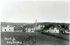 Västanfors sn, Fagersta kn, Västanfors.
Vy mot Järnvägsgatan, före 1916.