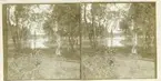 Västanfors sn, Fagersta kn, Strömsholms kanal.
Stereoskopiskt foto (3-D), 1917.