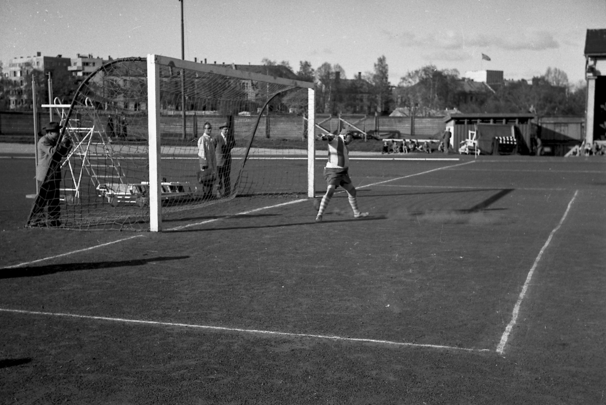 Journalistenes keeper på Stadion