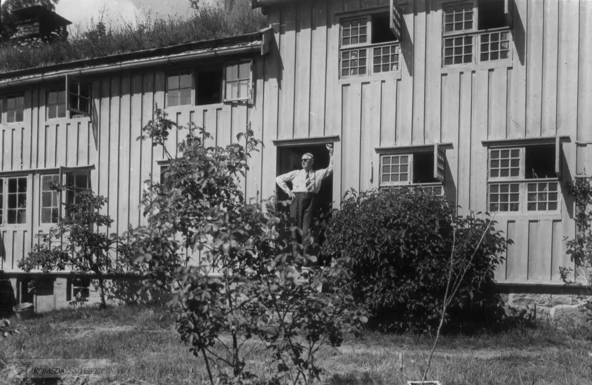 "230" "Myhren, Bolsøy" "-49"..Bildet er nummerert som 220. I Ole Lind Schistad sin bok "Arkitektonisk Kartlegging av den eldre bebyggelse i Møre og Romsdal"