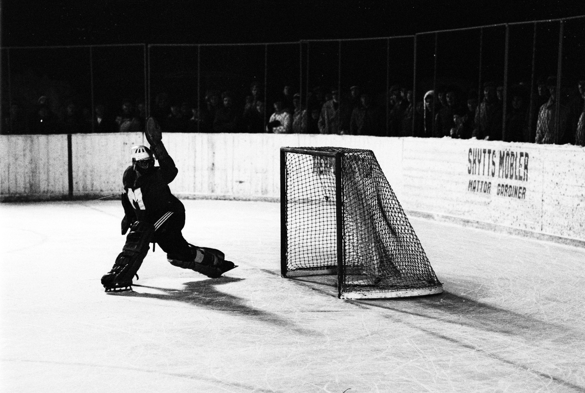 Kval till division II Tierp-Morgårdshammar, sannolikt Tierp, februari 1972