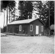 Vägstation E12, Tjällmo. Byggnad, eventuell manskapsbyggnad.
