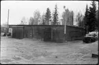 Vägstation AC18, Vilhelmina. Garagebyggnad.