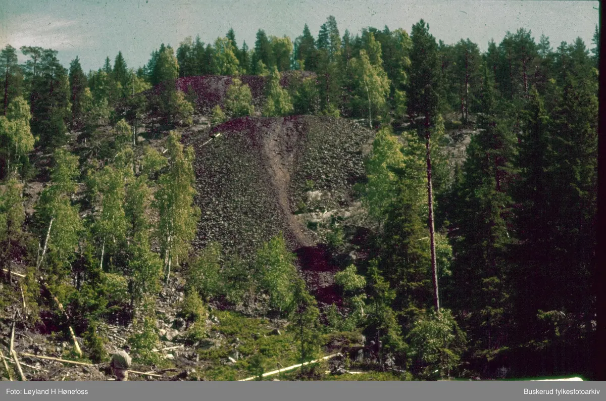 slagghauger ved Ringerike nikkelverk