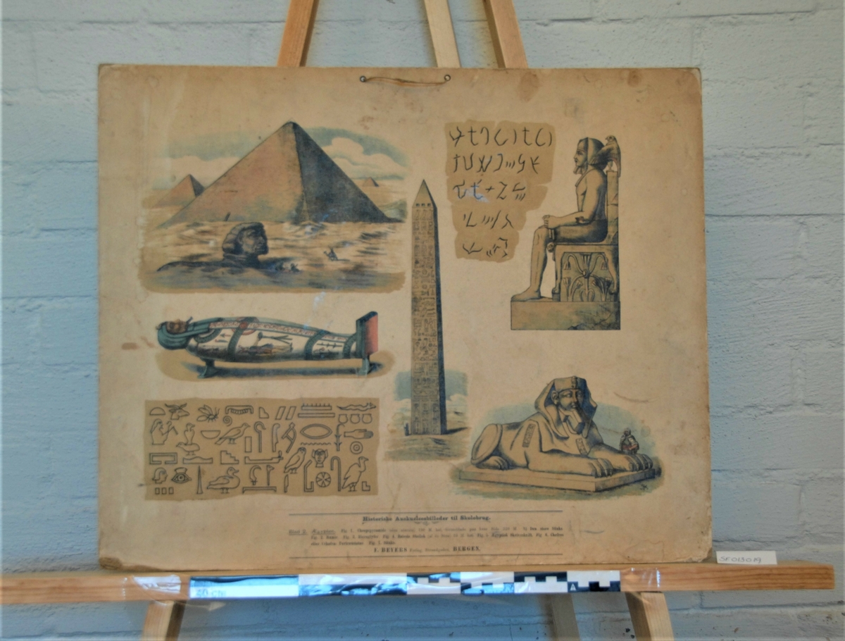 Historiske motiv frå Egypt