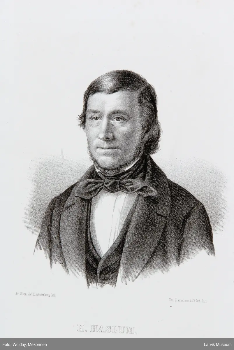 H. Haslum
Portrett