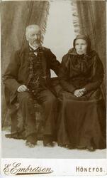 Ekteparet Ingebret Halvorsen Hval og hustru Marte Johnsdatte