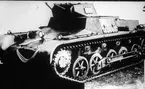 Tyska krigsmakten. Panzerkampfwagen. PzKpfw I A.