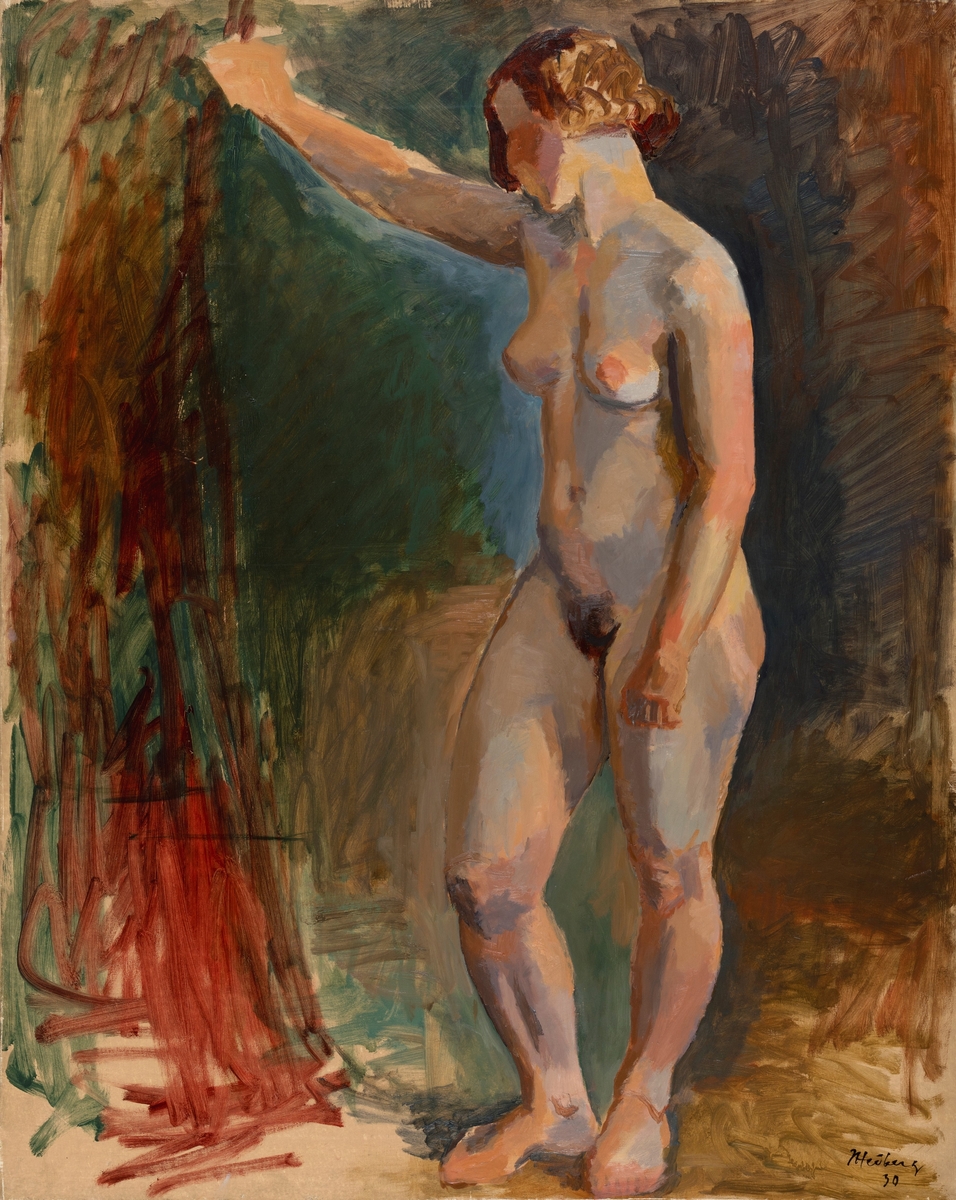 Stående akt [Maleri]