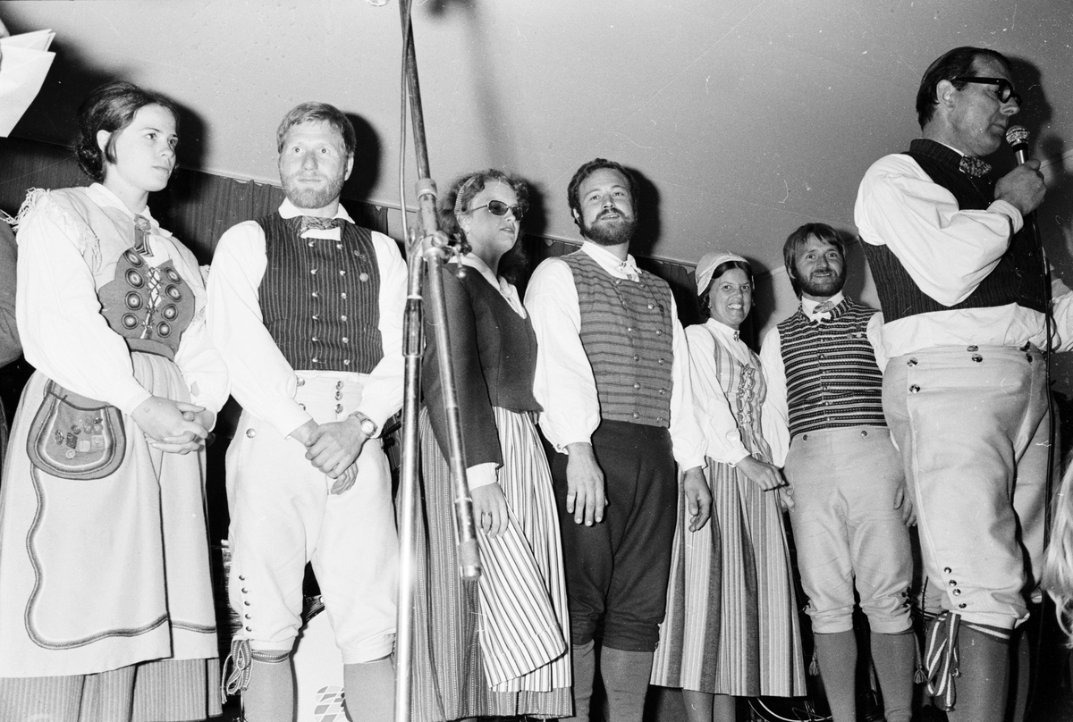 "Upplandsschottisens finaldans", Tierp, Uppland, juni 1972